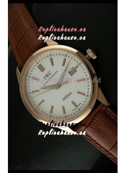 IWC Schaffhausen Ingenuier Vintage Swiss Replica Automatic Rose Gold Watch