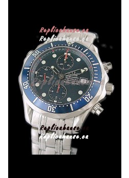 Omega Seamaster Chronograph Watch in Steel Case