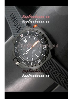 Omega Seamaster Ploprof Swiss Watch in Black Strap