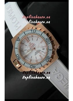 Omega Seamaster Ploprof Swiss Watch in Pink Gold Case