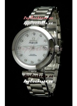 Omega Deville Ladymatic Chronometer Swiss Automatic Watch - 1:1 Mirror Replica 