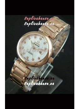 Omega Deville Ladymatic Co-Axial Chronometer Swiss Replica Watch