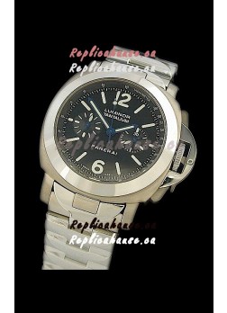 Panerai Luminor Tantalium Swiss Lemania Watch in Steel