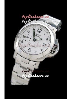 Panerai Luminor Marina 40MM Swiss Watch in Steel Strap