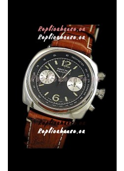 Panerai Radiomir Lemania Swiss Watch in Black Dial