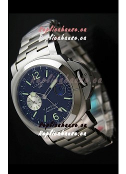 Panerai Luminor GMT Swiss Automatic Watch in Stainless Steel