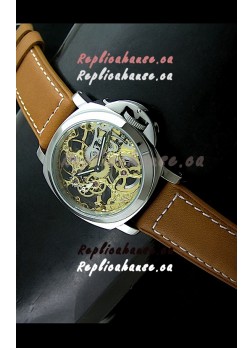 Panerai Luminor Skeleton Dial Swiss Watch
