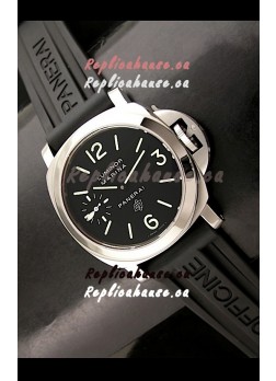 Panerai Luminor marina Swiss Steel Watch in Black Dial
