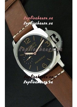 Panerai Luminor Marina Swiss Watch - 47MM in Brown Strap