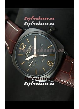 Panerai Radiomir GMT Japanese Replica Watch in PVD Case
