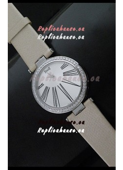 Piaget Altiplano Duo Dual Swiss Ladies Watch with Diamonds Bezel