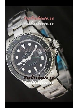 Rolex GMT Master II Swiss Replica Watch in Ceramic Bezel - 1:1 Mirror Replica