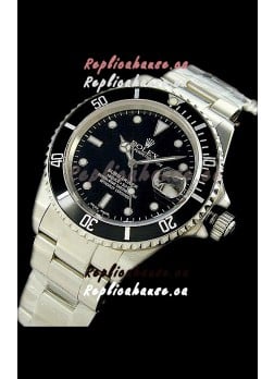 Rolex Submariner Swiss Replica Watch in Black