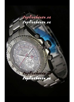 Rolex Yachtmaster II Swiss Replica Watch in Silver Dial