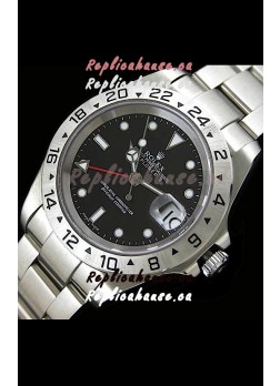 Rolex Explorer II Swiss Replica Automatic Watch in Black Dial