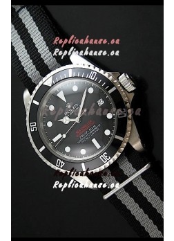 Rolex Oyster Vintage Date Sea-dewller Submariner Swiss Replica Watch in Black Dial