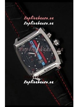 Tag Heuer Monaco Twenty Four Concept Chronograph Watch in Black Dial