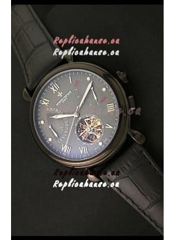 Vacheron Constantin Reserve Tourbillon Japanese Replica Watch in White Dial