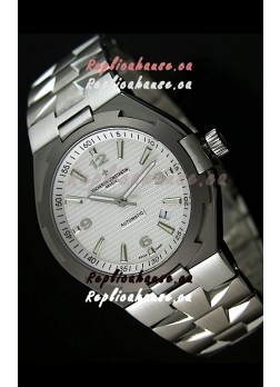 Vacheron Constantin Overseas Swiss Replica Watch - 1:1 Mirror Replica - White Dial