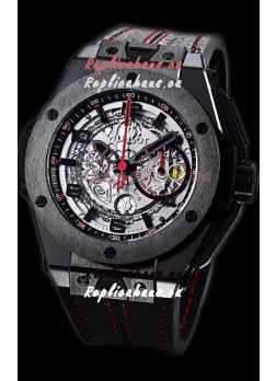 Hublot Big Bang Red Magic Carbon Ceramic Swiss Replica Watch 