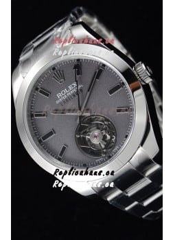 Rolex Milgauss LABELNOIR Tourbillon Swiss Replica Watch Steel Case