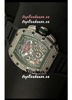 Richard Mille Filippe Massa Edition Titanium Swiss Replica Watch