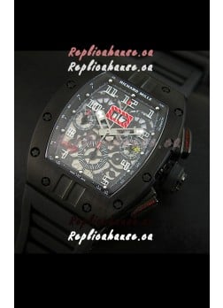 Richard Mille RM011 Filipe Massa Edition PVD Casing Swiss Replica Watch