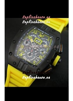 Richard Mille RM011 Filipe Massa Texas GP PVD Casing Edition Swiss Replica Watch