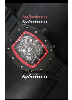 Richard Mille RM055 Bubba Watson Swiss Replica Watch in Red Indexes