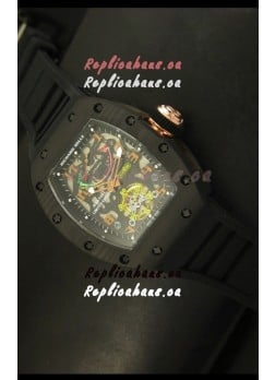 Richard Mille RM036 Jean Todt Forged Carbon Bezel Titanium Watch