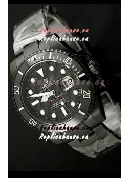 Rolex Pro Hunter Submariner Swiss Replica PVD Watch in Carbon Dial