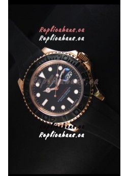 Rolex Yacht-Master 40 Oyster 40MM Watch in Everose Gold Swiss Watch 