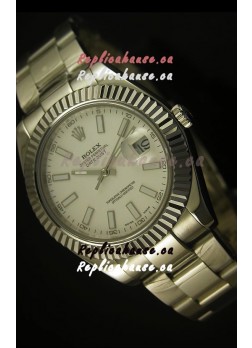 Rolex Datejust Swiss Watch in White Dial - 2836-2 ETA 