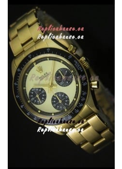 Rolex Daytona 6263 Cosmograph Gold Dial in Gold Case