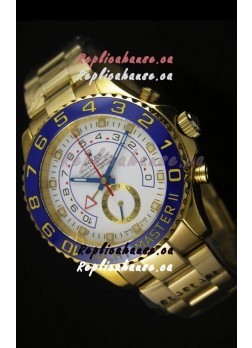 Rolex Yachtmaster II Yellow Gold  - 1:1 Ultimate Replica (Working Stopwatch)