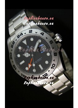 Rolex Replica Explorer II Swiss Replica Watch - SuperLuminous Hour Markers 42MM 