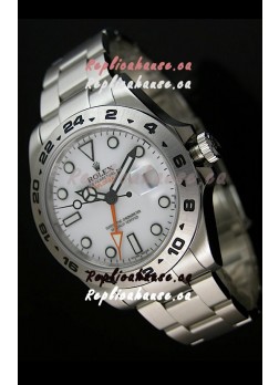 Rolex Replica Explorer II Swiss Replica Watch - SuperLuminous Hour Markers 42MM 