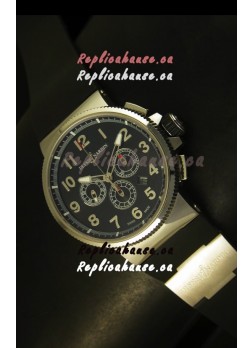 Ulysse Nardin Marine Chronograph Stainless Steel Black Arabic Dial - 1:1 Mirror Replica