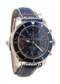 Breiting Superocean 1884 Chronograph Swiss Watch in Blue